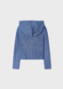 Mayoral Mini 3346-016 Kardigan trykotowy zapinany na suwak dla dziewczynki Kolor niebieski