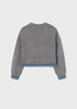 Mayoral Junior 7309-036 Sweter w romby Acero vig