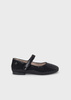 Mayoral 44469-046 Buty balerinki cekinowe Kolor Negro