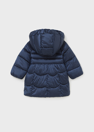 Mayoral Baby 2425-048 Kurtka długa dla dziewczynki Tinta