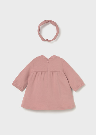 Mayoral Newborn 2823-056 Sukienka z torebką i opaską Mellow