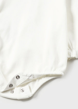 Mayoral Newborn 2732-0796 Body z kołnierzykiem dla dziewczynki Crudo