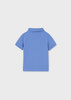 Mayoral Baby 102-044 Koszulka polo z krótkim rękawem ECOFRIENDS dla chłopca Niebieska