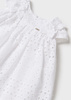 Mayoral Baby 1911-044 Sukienka z perforacją Biała