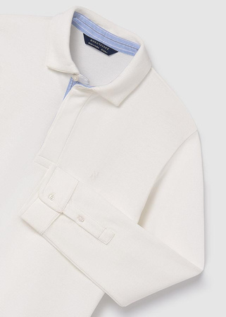 Mayoral Junior 7104-039 Koszulka polo z długim rękawem dla chłopca Nata