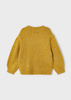 Mayoral Mini 4302-074 Sweter z cekinami dla dziewczynki Mostaza vi